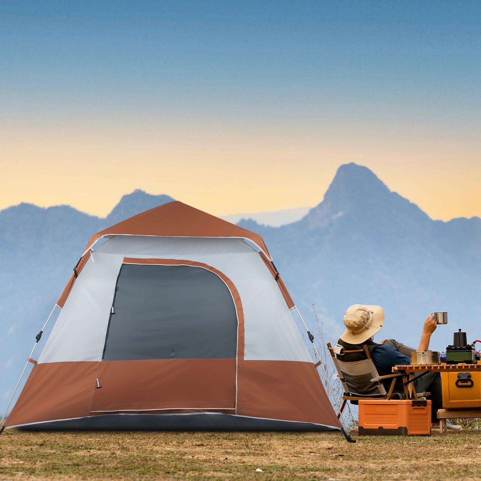 4-Person Instant Pop-Up Tent