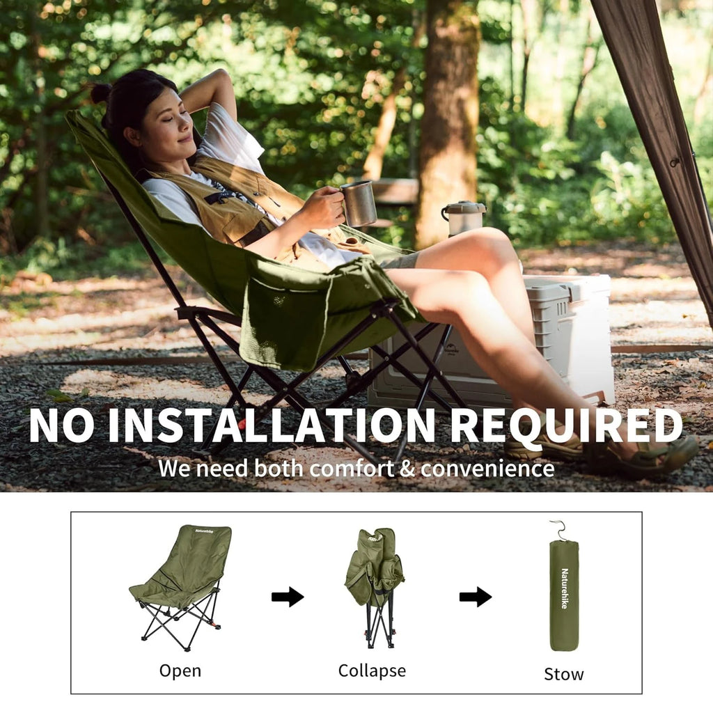 Naturehike High Back Moon Chair