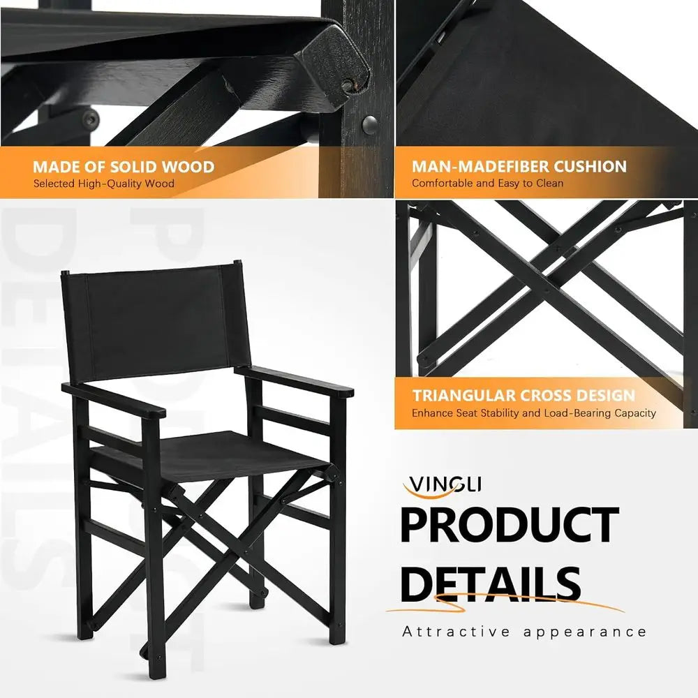 Director Camping Chairs (Set of 2)