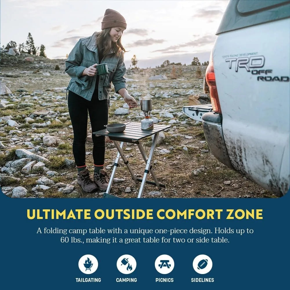Compact Folding Camp Table
