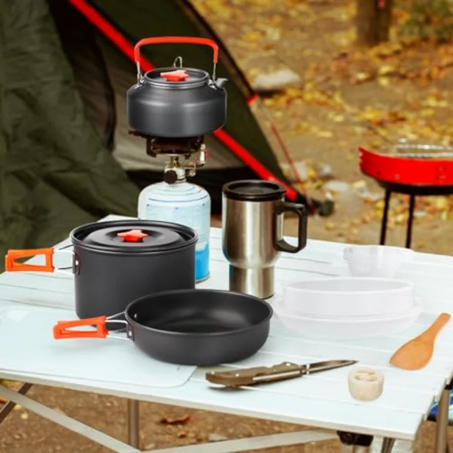 Non-Stick Camping Cookware Set