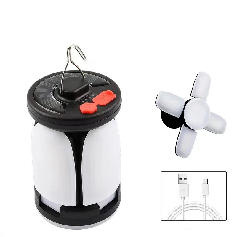 Solar PowerBank Lantern — 1000‑Lumen Camp Light