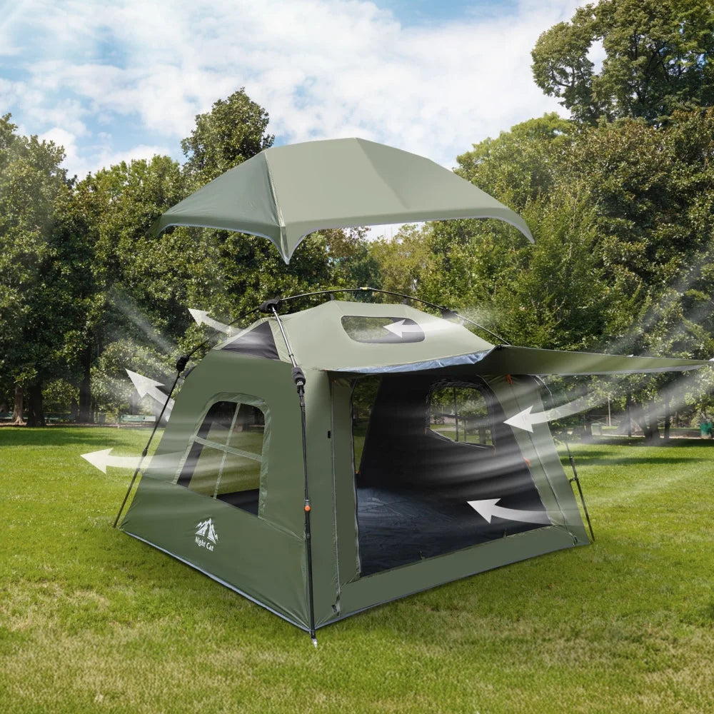 Night Cat 4-Person Pop-Up Tent