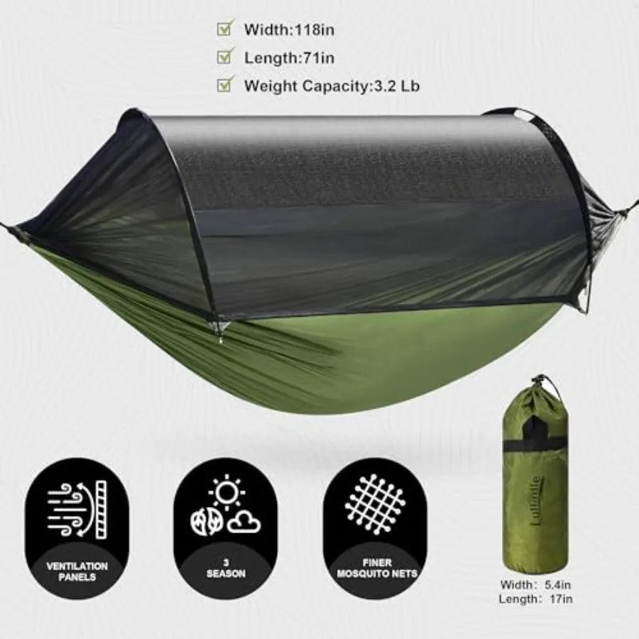 Camping Hammock with Mosquito Net