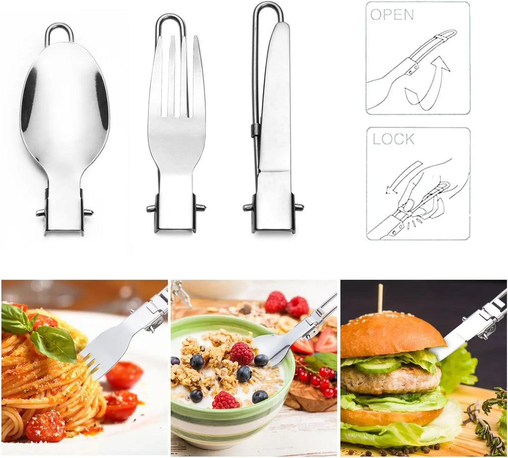9-Piece Camping Cookware Set