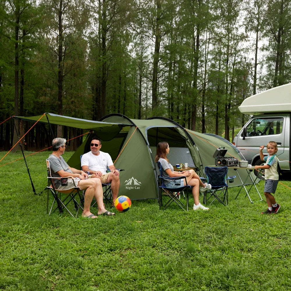 Night Cat 4-Person Tunnel Tent