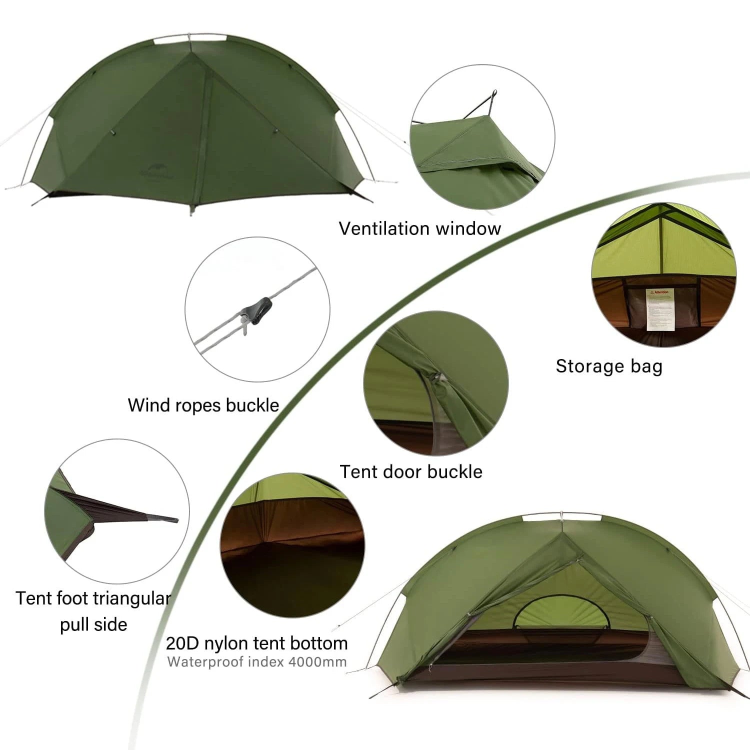 Naturehike Ultralight Camping Tent